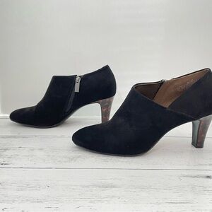 Black Suede Women's Ankle Boots